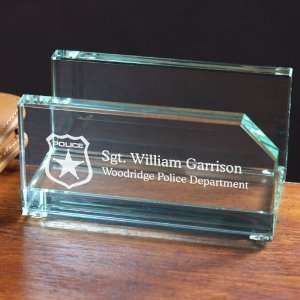  Personalized Police Officer Business Card Holder: Office 