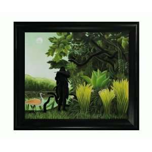  Art Reproduction Oil Painting   Snake Charmer with Black 