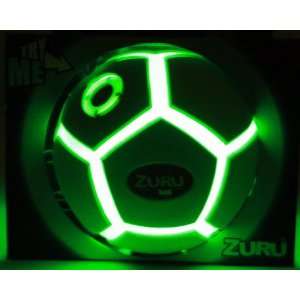   Sports Light Up Soccer Ball/ Flashing Green Glow By Hedstrom Toys