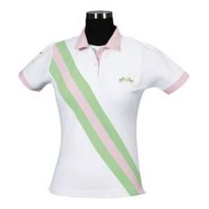  Equine Couture Ladies Plus Sized Seaside Polo Shirt 