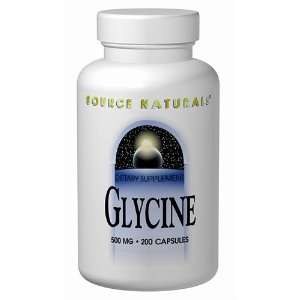  Glycine 500mg 100 caps from Source Naturals: Health 