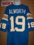 AUTHENTIC Mitchell & Ness 1963 San D Chargers Lance Alworth Throwback 