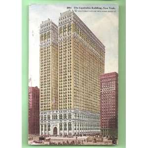  PostcardEquitable Building New York City 