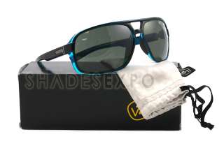 NEW Von Zipper Sunglasses VZ DECCO BLUE BBK AUTH  