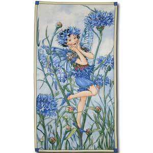 Cornflower Fairy Fabric Panel Michael Miller Fairies  