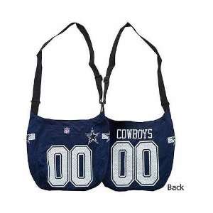 Dallas Cowboys NFL 00 Game Day Jersey Purse:  Sports 