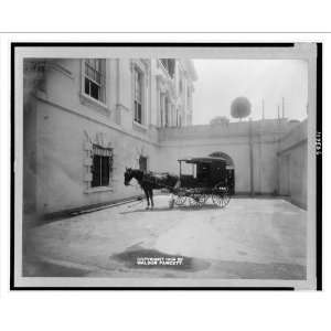  Historic Print (M) [Horse drawn delivery wagon at 