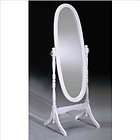 Oak Finish Cheval Mirror by Crown Mark #2068