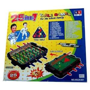  25 in 1 Pool Table Games Toys & Games