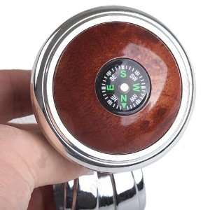 Refined Foldable & Durable Steering Knob power handle with Compass for 
