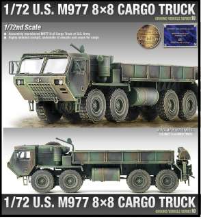 ACADEMY] 1/72 US. M977 8X8 CARGO TRUCK plastic model kits  