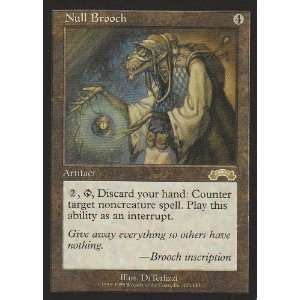    Null Brooch (Magic the Gathering  Exodus #136 Rare) Toys & Games