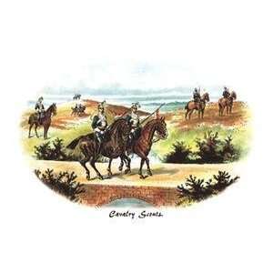  Vintage Art Cavalry Scouts   04567 1: Home & Kitchen