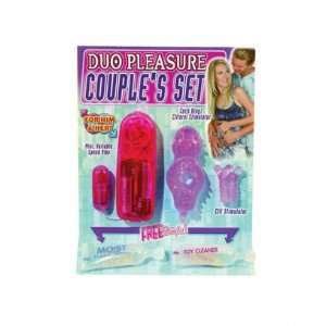  Duo pleasure couples kit, pink