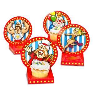  Big Top Cupcake Caddies Party Supplies: Toys & Games