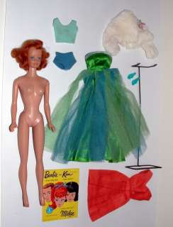   MIDGE DOLL #951 SENIOR PROM, STAND, BOOKLET, MORE CLOTHES  