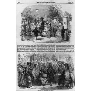  Daily Life in London,Goose Club,1853,Pantomime,Lottery 