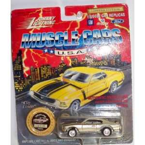   Lightning Muscle Cars U.S.A. 1969 GTO Judge (Silver): Toys & Games