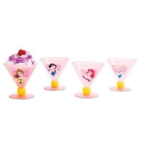    Disney Princess Sundae Cups (4) Party Supplies Toys & Games