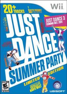 New Sealed Just Dance Summer Party Limited Edition Nintendo Wii 2011 