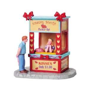    Village Collection Kissing Booth Table Accent: Home & Kitchen