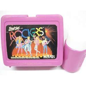  Barbie & the Rockers Plastic Lunch Box made by Thermos in 