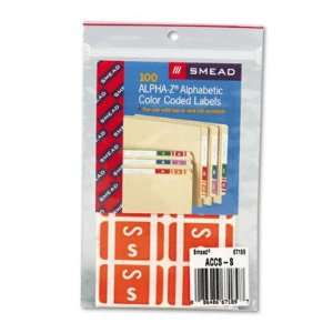  Smead Alpha Z Color Coded Second Letter Labels SMD67189 