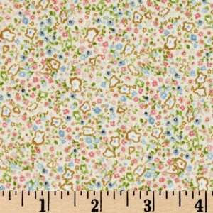   Holly Hobbie Tiny Posies Green Fabric By The Yard Arts, Crafts