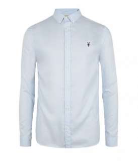 Dakin Long Sleeved Shirt, Men, Shirts, AllSaints Spitalfields