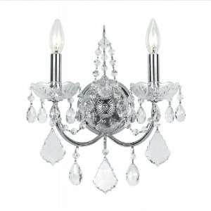  Imperial Wall Sconce in Chrome or Gold: Home Improvement