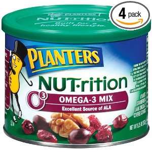 Planters Nut rition Omega 3 Mix 9.25 Oz Grocery & Gourmet Food