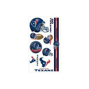  Houston Texans Temporary Tattoos   NFL licensed: Sports 
