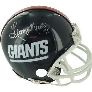  George Martin Autographed New York Giants Throwback 