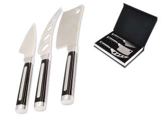 Legnoart LATTEVIVO Metalply Stainless Cheese Knife Set  