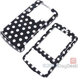  Polka Dots Shield Protector Case for LG Decoy VX8610 Cell 