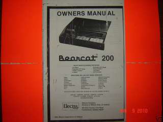 Bearcat Police Scanner 200 Manual Bearcat200 Old Scanne  