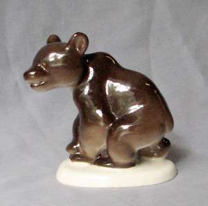 Lomonosov Russian Porcelain, Bear Figurine, NEW  