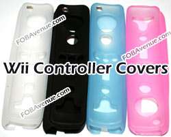 on 1 brand new set of Nintendo Wii Controller cover + Nunchuk cover 