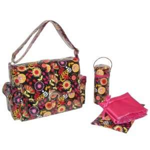  Dandelion/Berries  Laminated Buckle Bag Baby