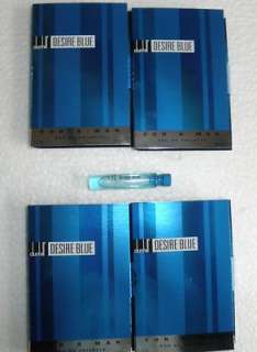 Dunhill Desire Blue Man EDT 1.7ml .06oz Sample x4  