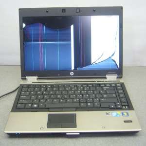   EliteBook 8440p Laptop Core i7 2.67GHz 4GB No Hard Drive Broken Screen