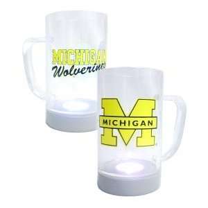 Michigan Wolverines Glow Mug 