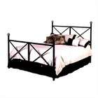 Grace Neoclassic Headboard Only   Metal Finish Aged Iron, Size King