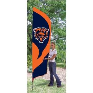  NFL Chicago Bears Tall Team Flag: Sports & Outdoors