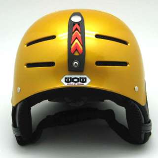 NEW Snowboard Ski Skiing Snow Helmet Yellow Golden Kid Adult with Size 