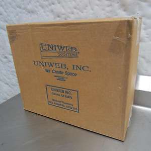 Pharmacy Shelving / Uniweb UNI WEB Inc. Shelving RX System NEW NR 