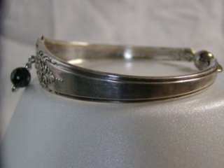 Vintage Silver Plated Spoon Bracelet > Antique Magnetic Clasp 5057 