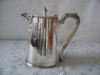 Antique English? Silver Plate Figural Spout Coffee / Tea Pot  