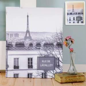   & White Love in Paris Gallery Wrapped Canvas: Health & Personal Care