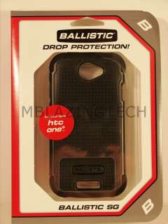 OEM Ballistic SG Case Black for HTC One S Ville compare2 otter  